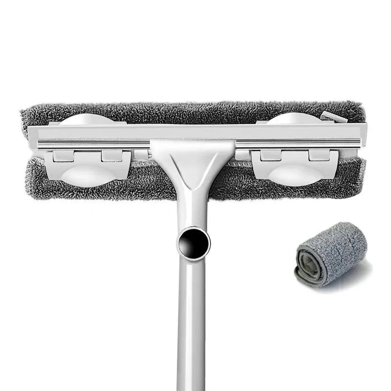 Glass Cleaning Mop Telescopic Rod Window Cleaning Tools Windows Wiper Long Handle Washing Window Brush Cleaner Products For Home