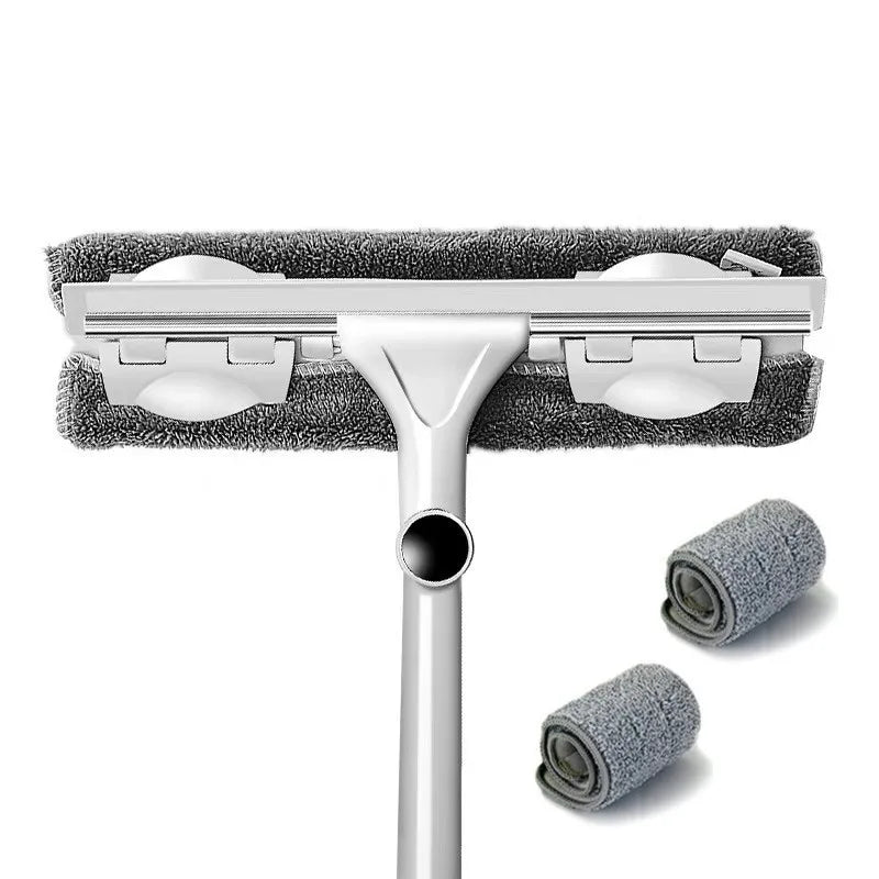Glass Cleaning Mop Telescopic Rod Window Cleaning Tools Windows Wiper Long Handle Washing Window Brush Cleaner Products For Home